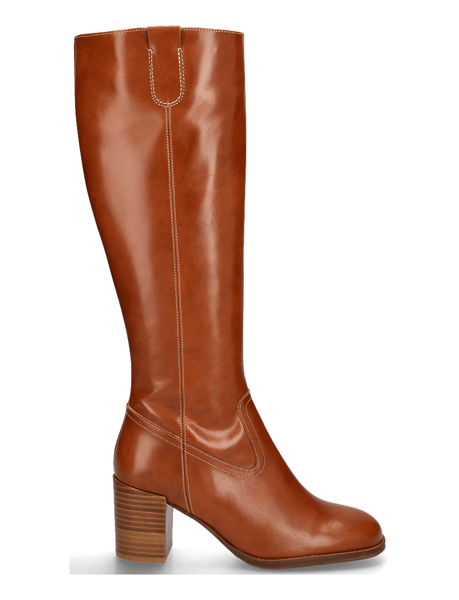 Billi Bi - Long Boots - kniehohe stiefel - cognac sierra calf - 2