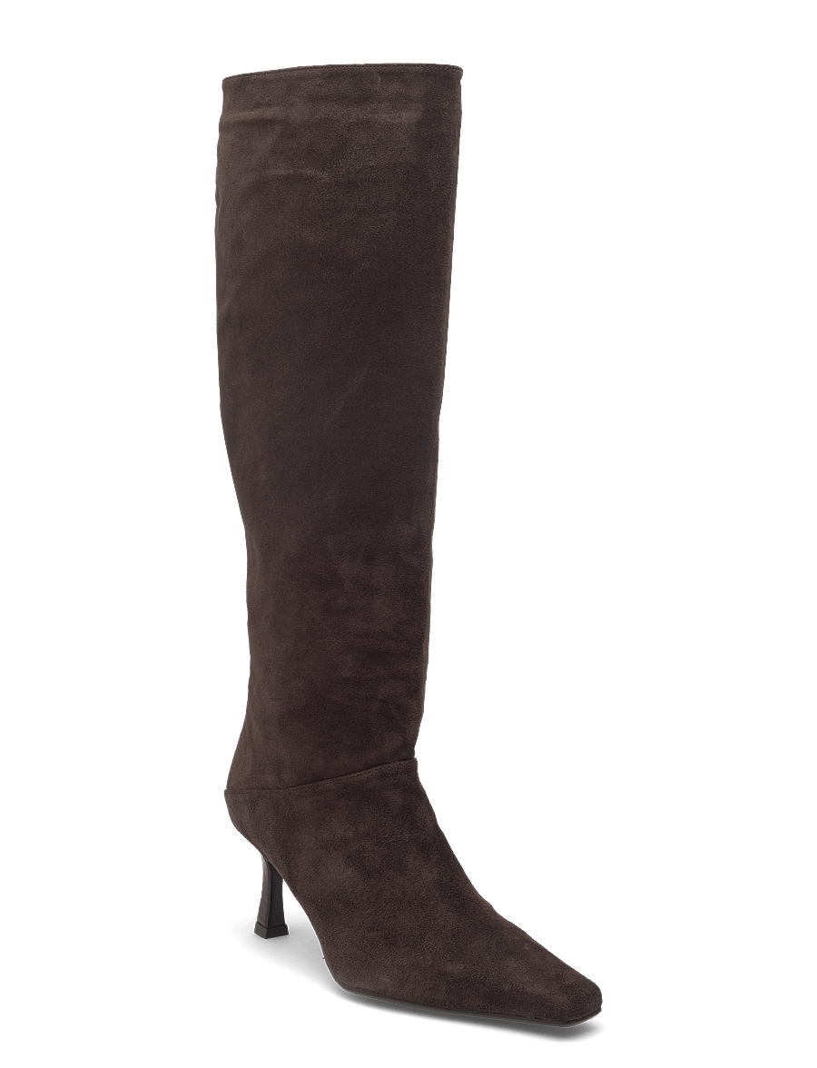 Billi Bi - Long Boots - bottes hautes au genou - t.moro babysilk dark suede - 1