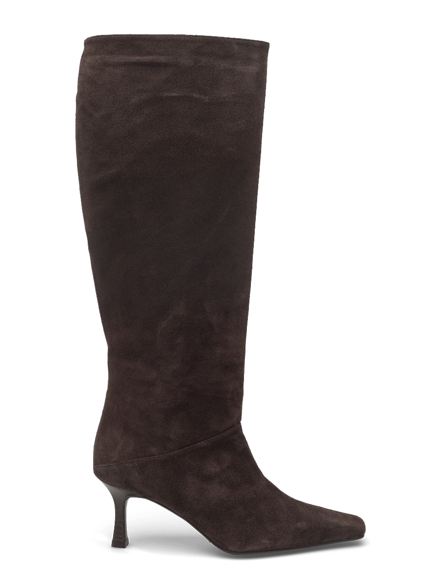 Billi Bi - Long Boots - bottes hautes au genou - t.moro babysilk dark suede - 2