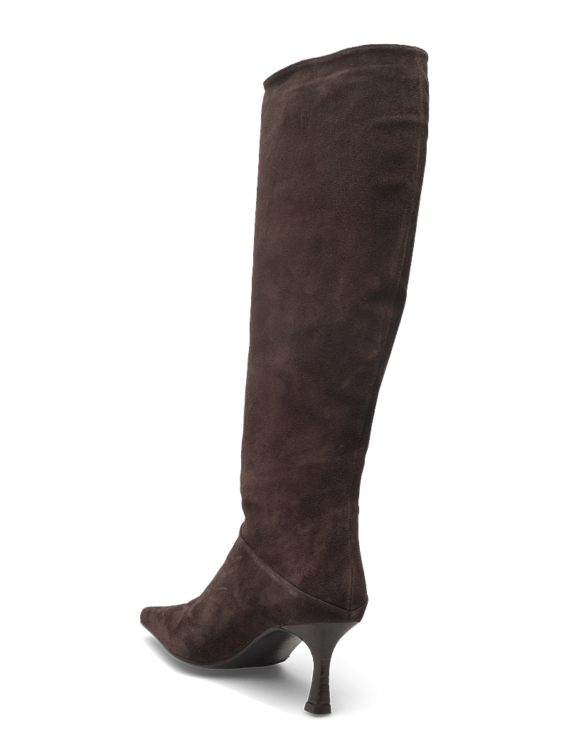 Billi Bi - Long Boots - langskaftede støvler - t.moro babysilk dark suede - 3