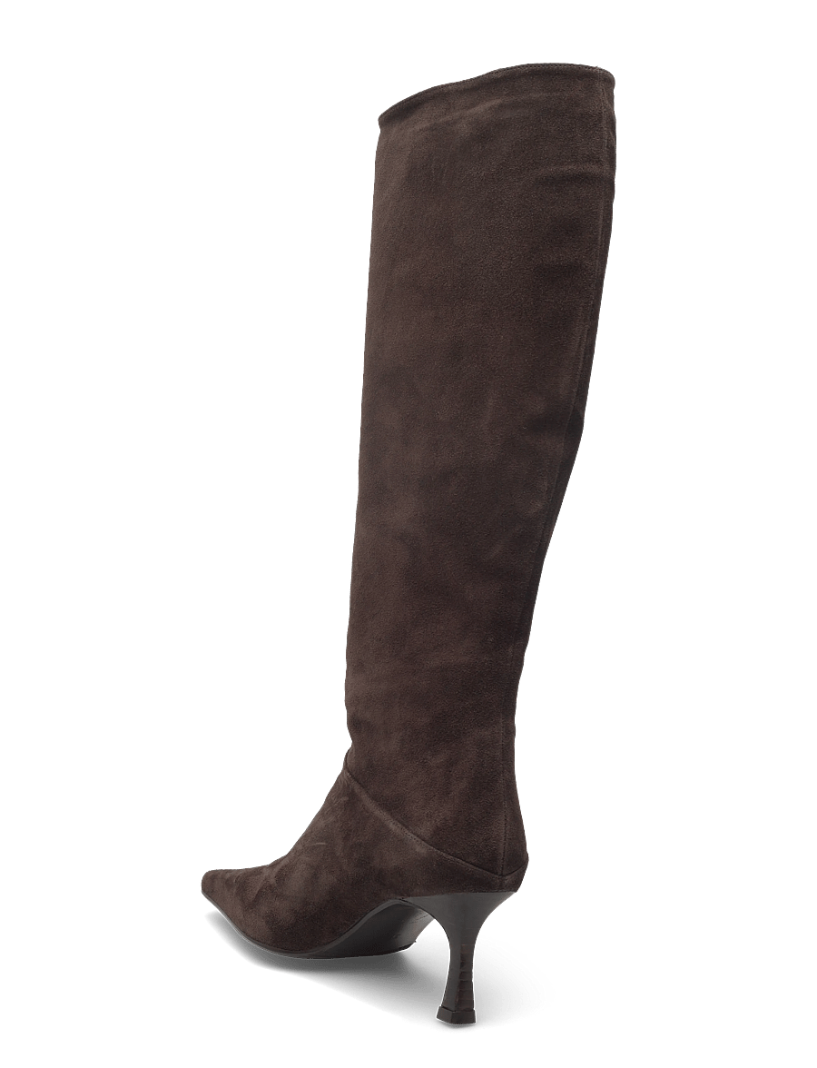 Billi Bi - Long Boots - bottes hautes au genou - t.moro babysilk dark suede - 3