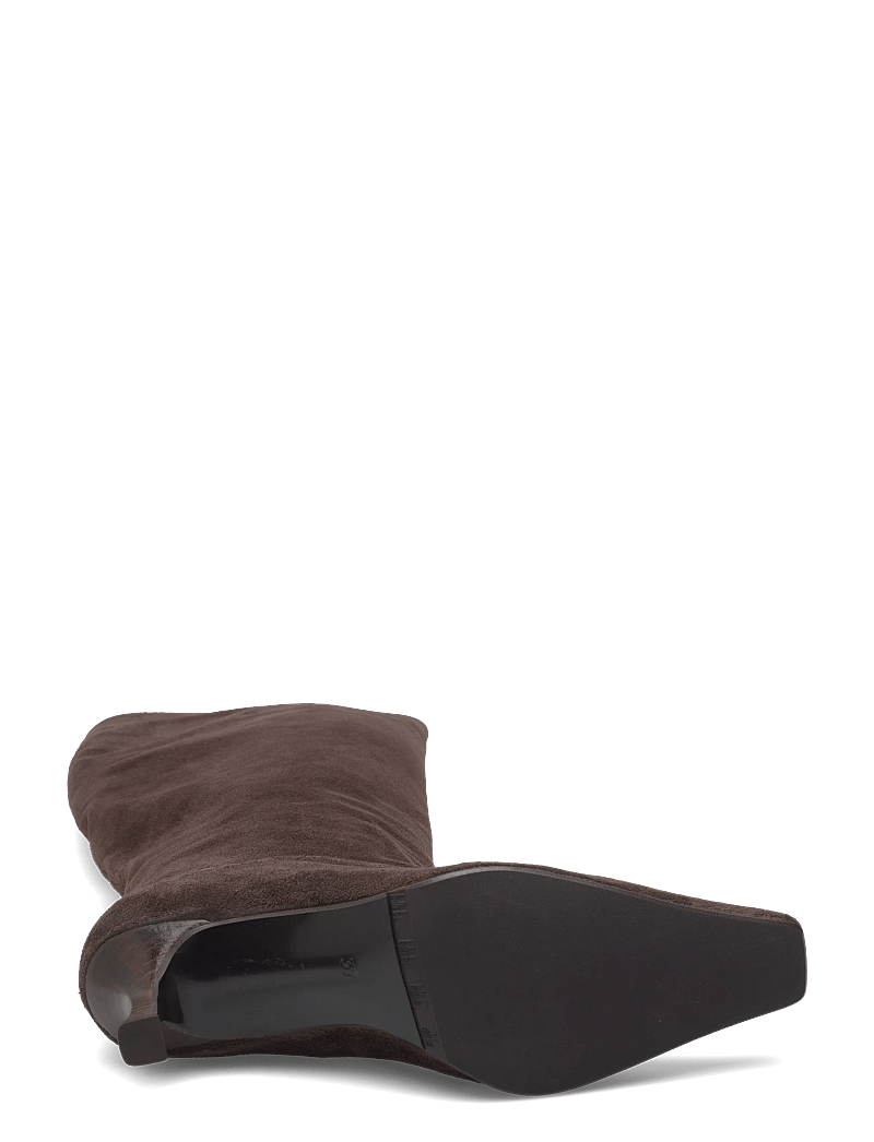 Billi Bi - Long Boots - langskaftede støvler - t.moro babysilk dark suede - 5