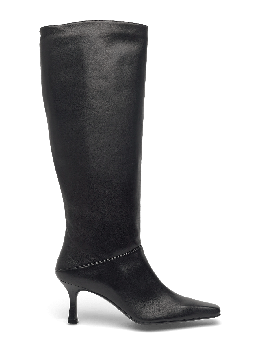 Billi Bi - Long Boots - knähöga stövlar - black nappa - 1