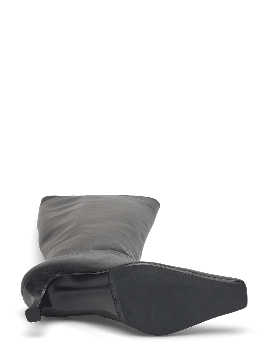 Billi Bi - Long Boots - knähöga stövlar - black nappa - 4