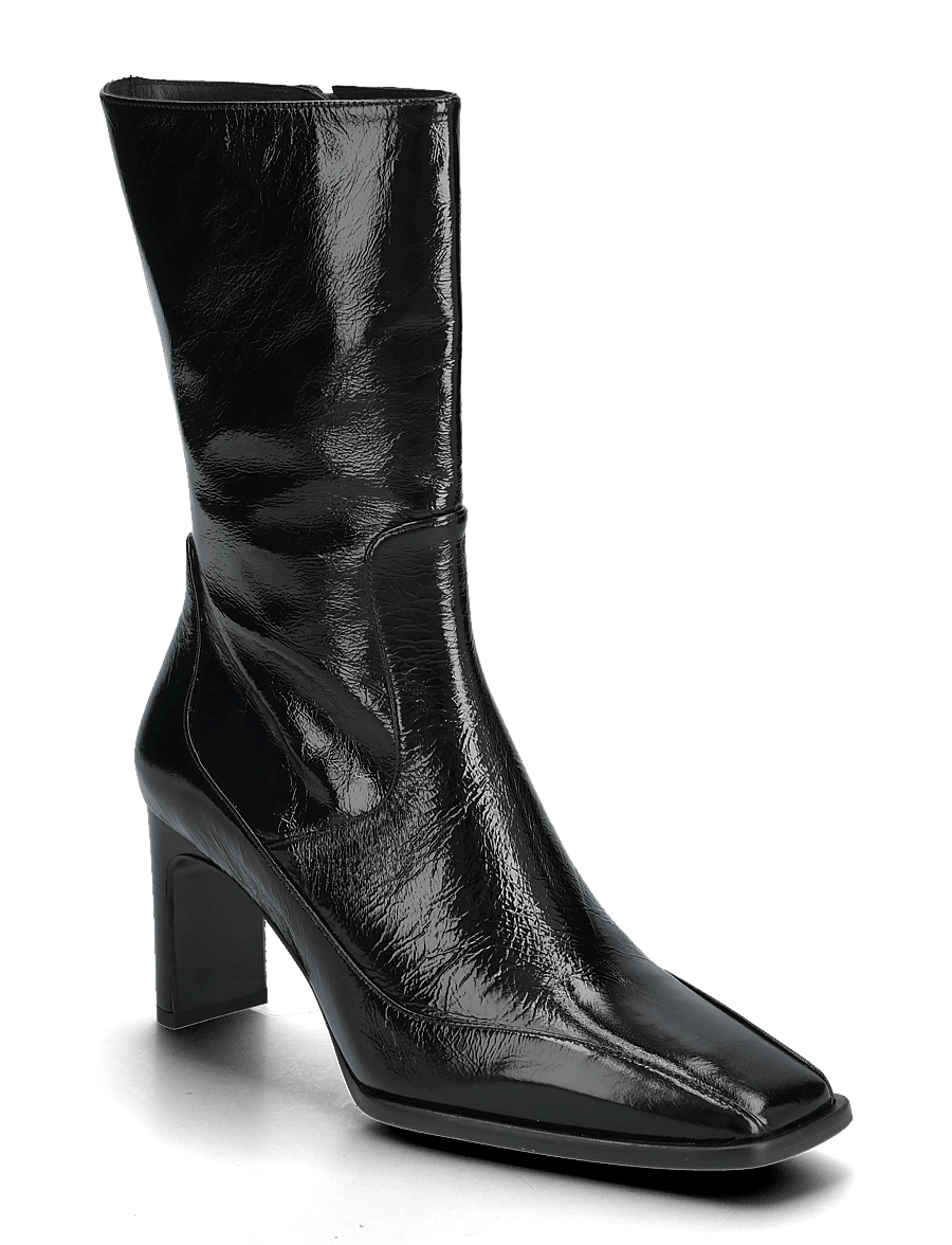 Billi Bi - Booties - kontsaga poolsaapad - black naplack - 0