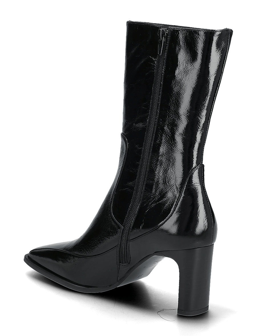 Billi Bi - Booties - kontsaga poolsaapad - black naplack - 2