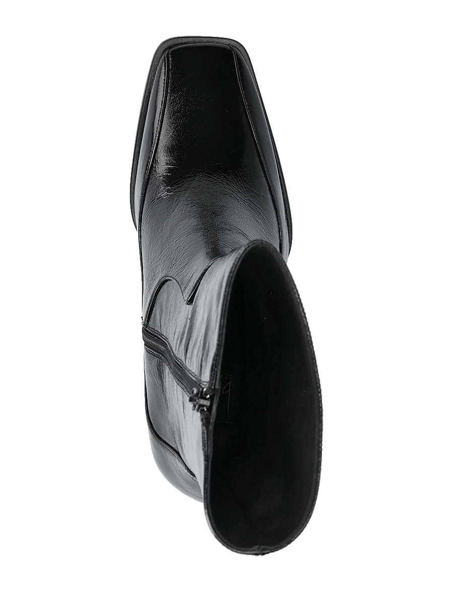 Billi Bi - Booties - kontsaga poolsaapad - black naplack - 3