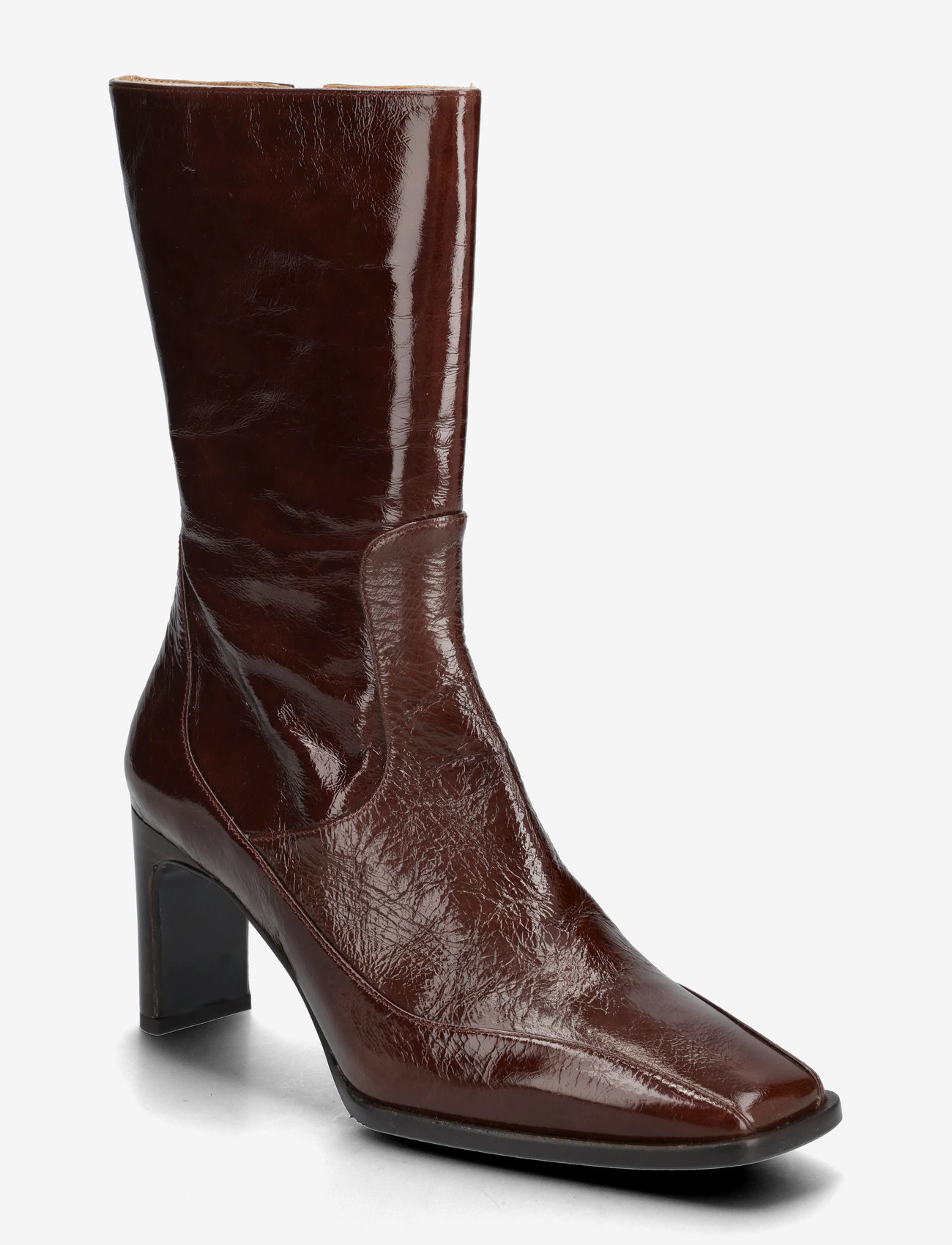 Billi Bi - Booties - støvletter - castagno naplack - 0