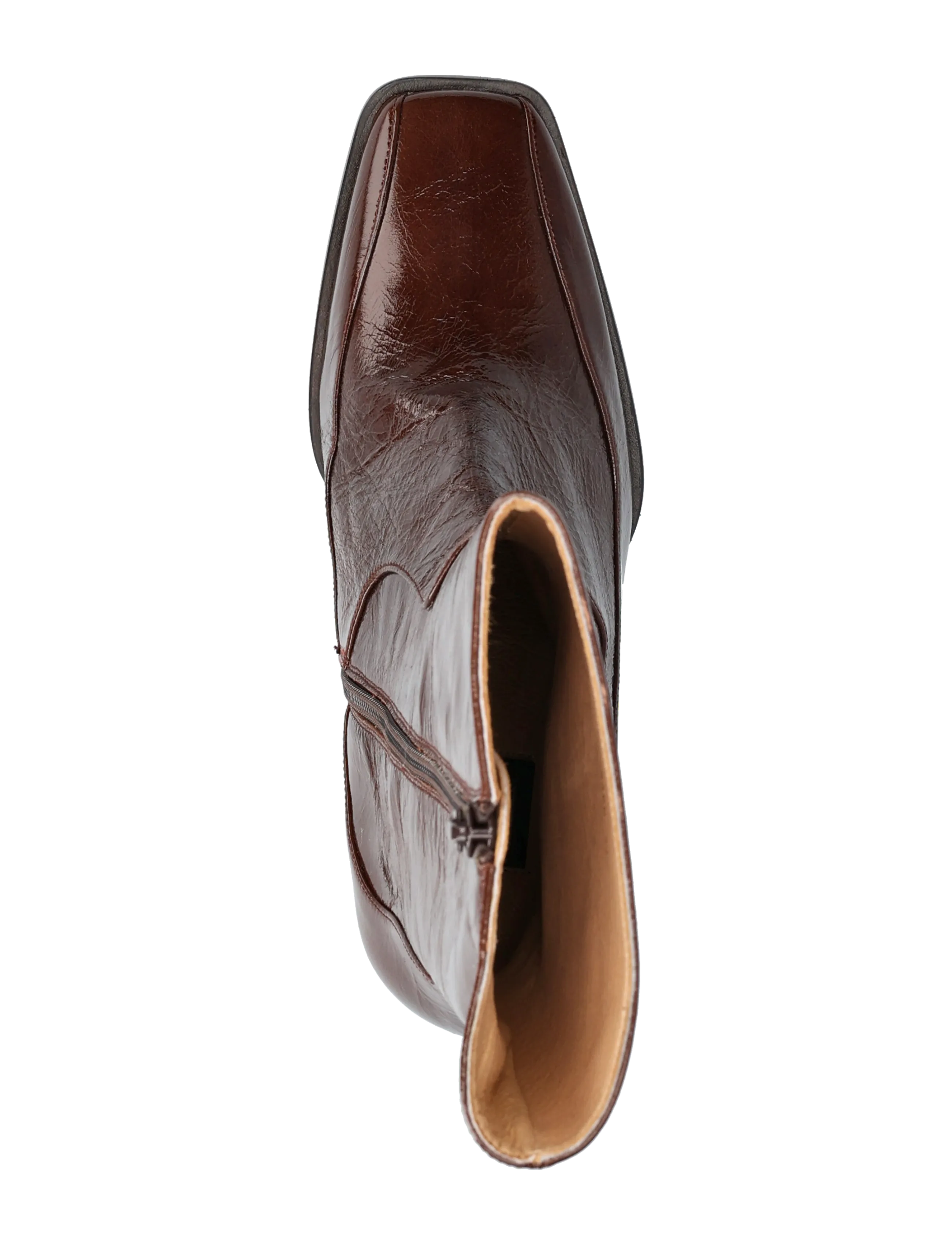 Billi Bi - Booties - kõrge konts - castagno naplack - 3