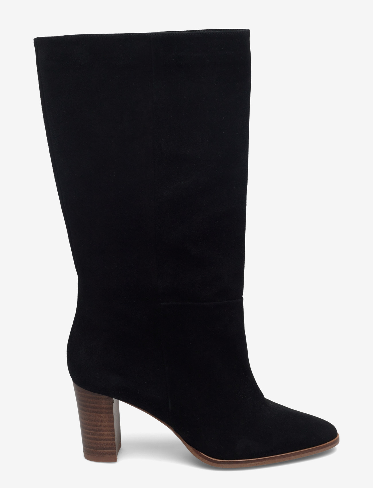 Billi Bi - Booties - black suede/lt. heel - 1