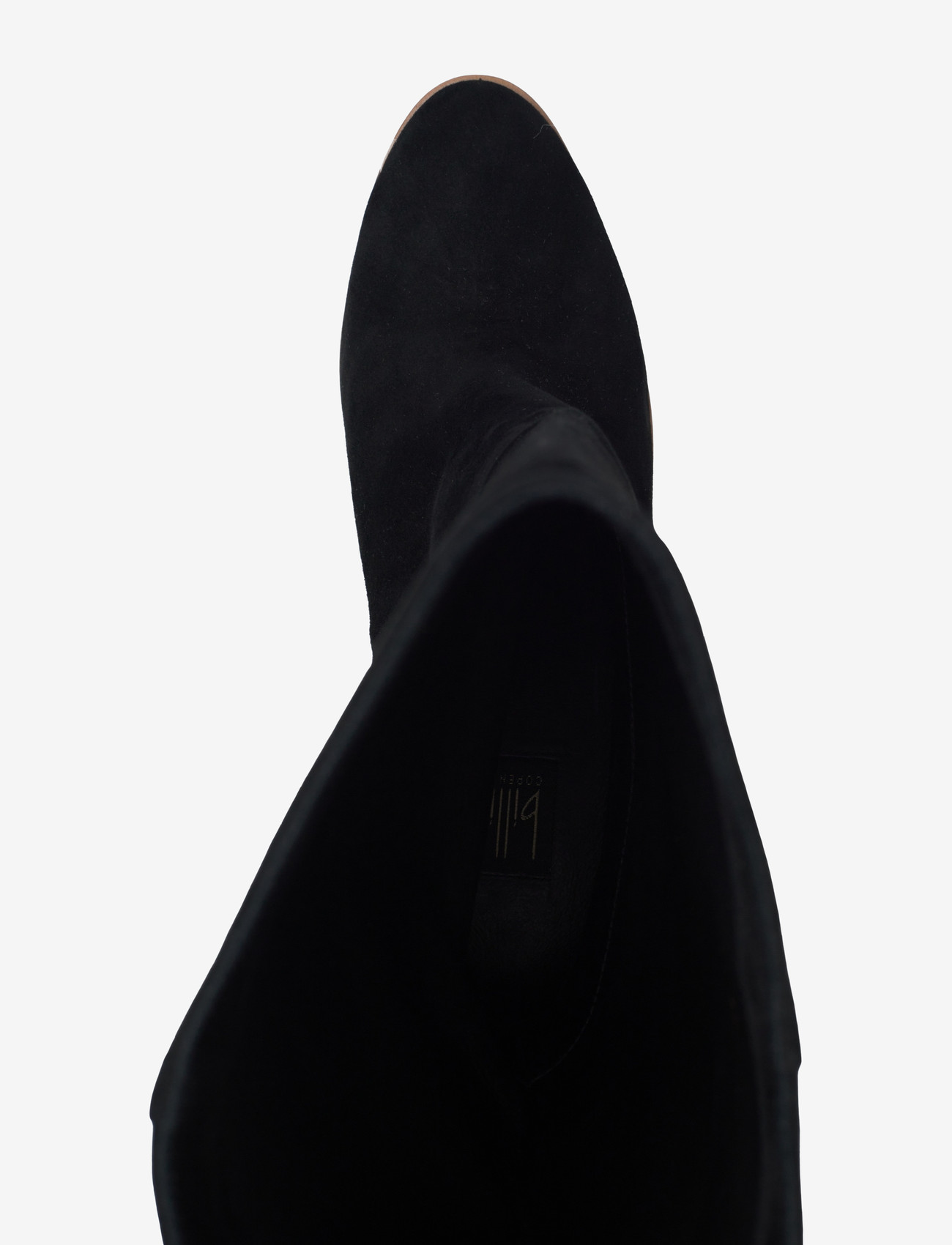 Billi Bi - Booties - black suede/lt. heel - 3