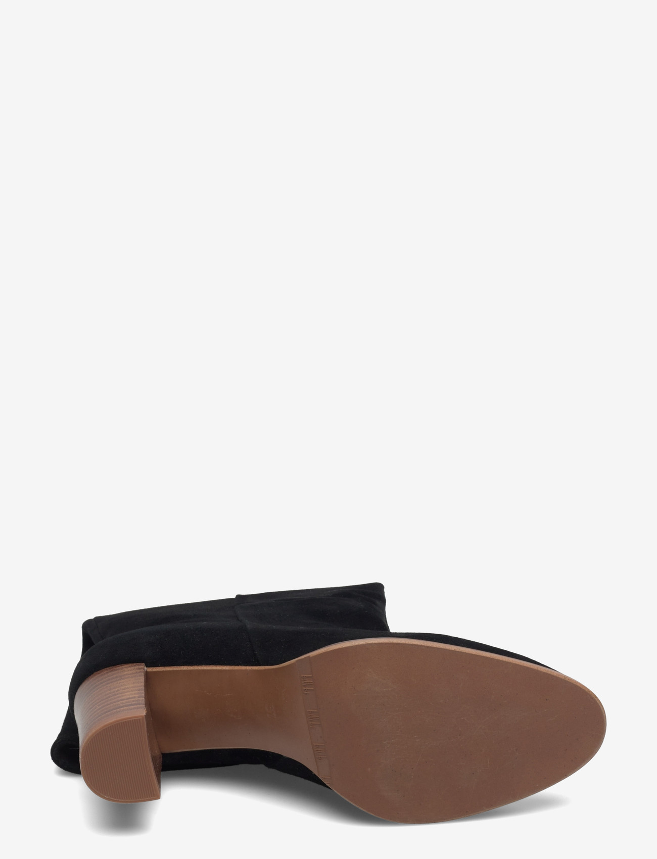 Billi Bi - Booties - black suede/lt. heel - 4