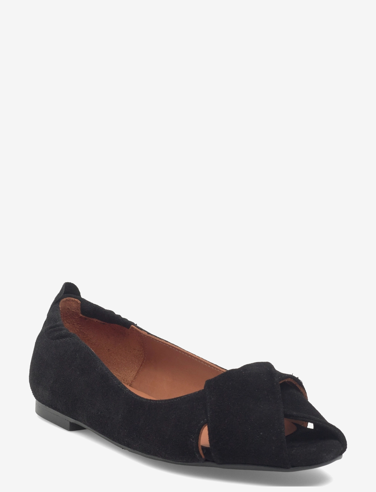 Billi Bi - Ballerina - flade sandaler - black babysilk suede - 0