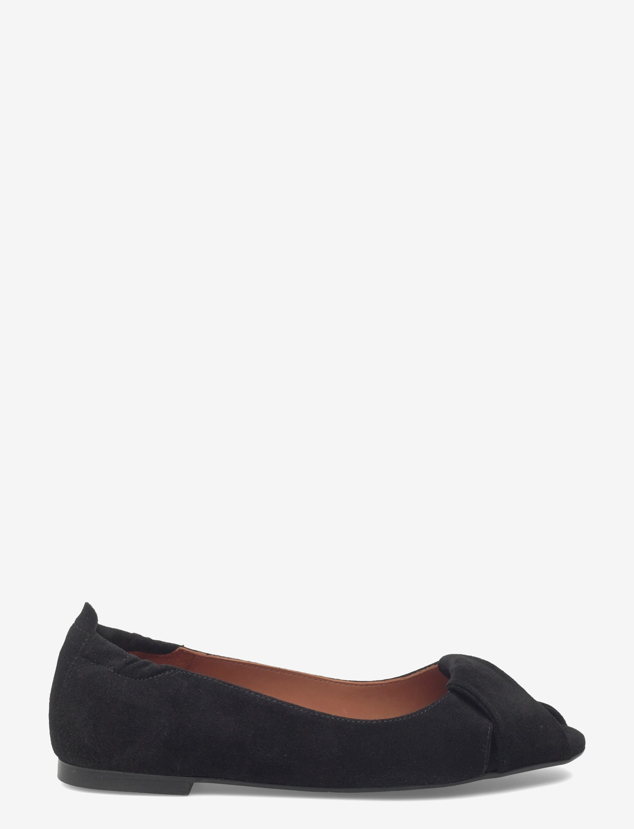 Billi Bi - Ballerina - flade sandaler - black babysilk suede - 1