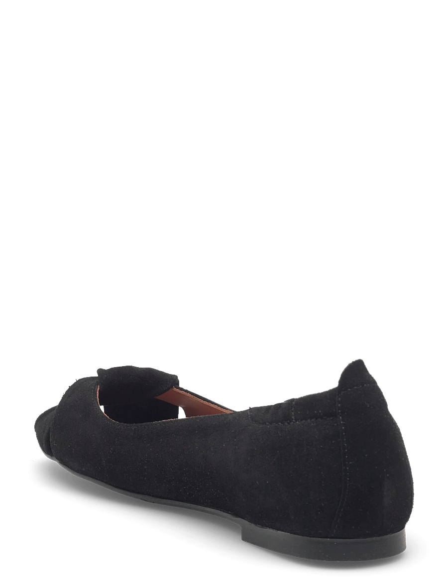 Billi Bi - Ballerina - flache sandalen - black babysilk suede - 2