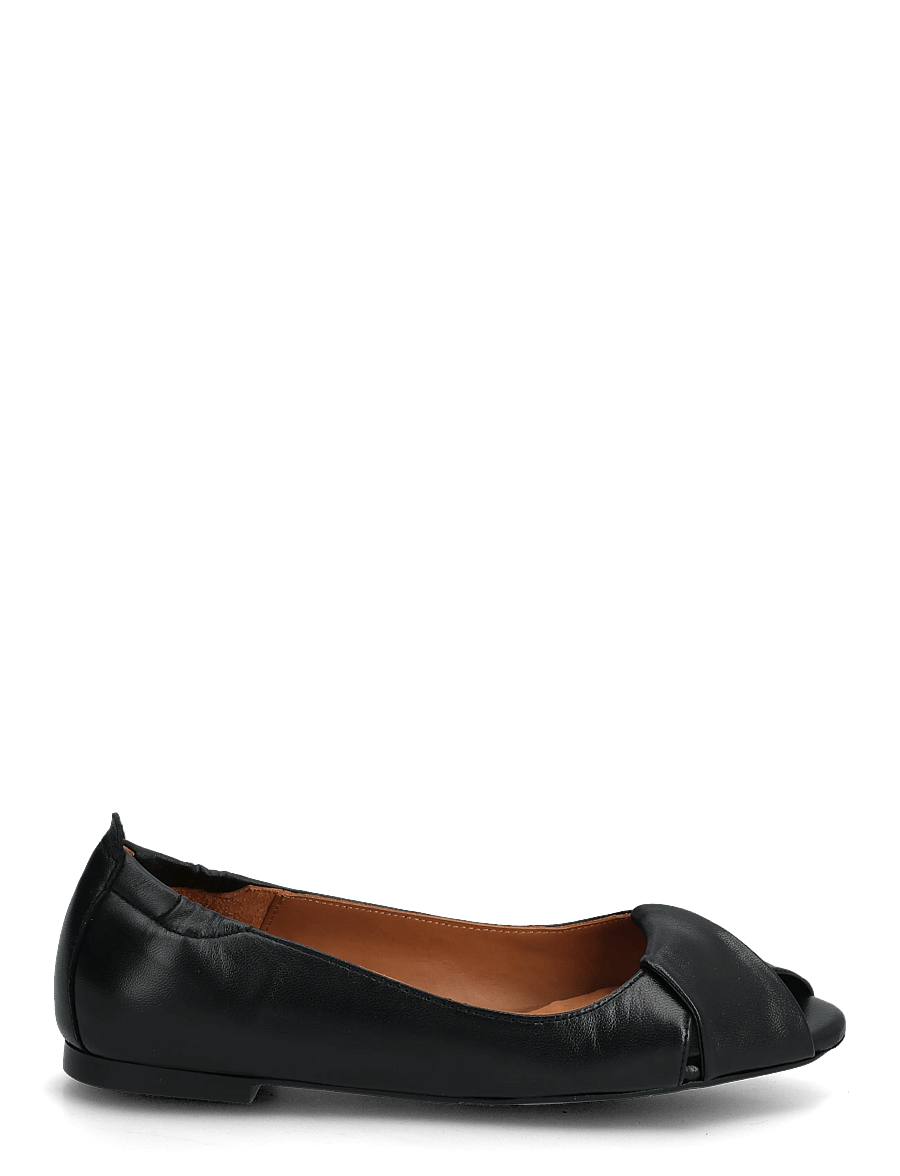 Billi Bi - Ballerina - platta sandaler - black nappa - 1