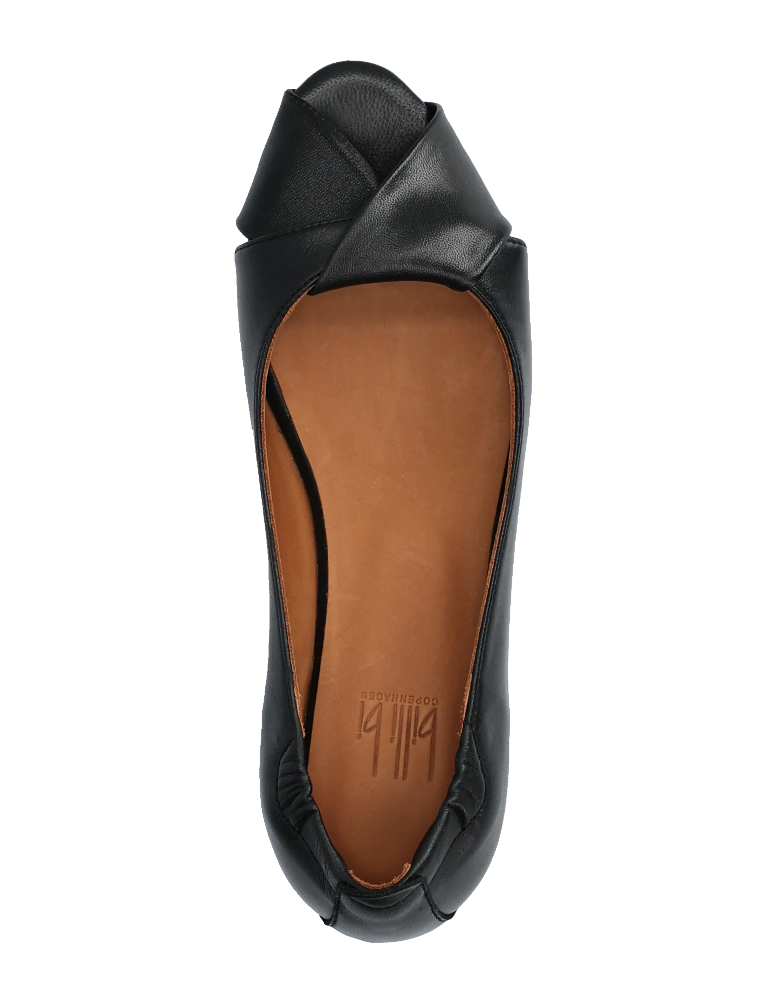 Billi Bi - Ballerina - platta sandaler - black nappa - 3