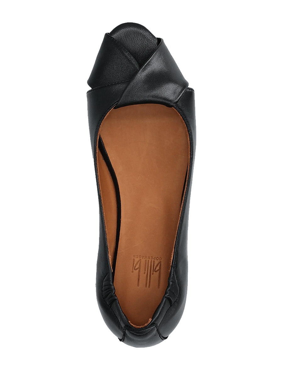 Billi Bi - Ballerina - platta sandaler - black nappa - 3