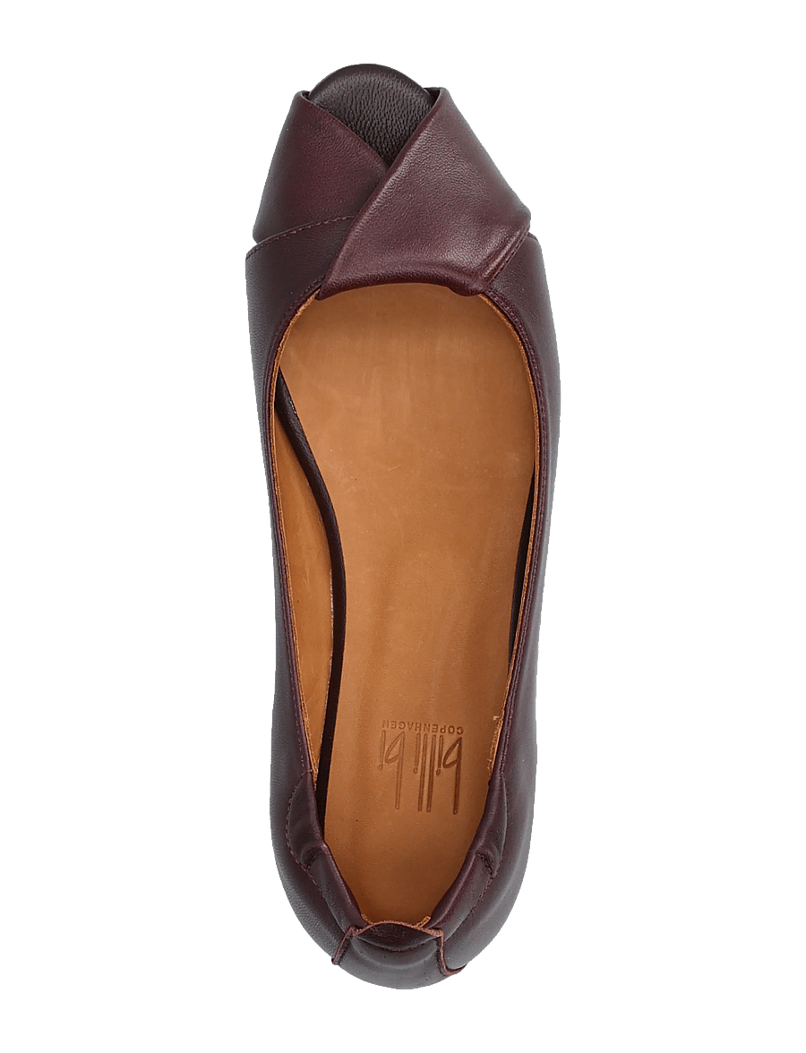 Billi Bi - Ballerina - flade sandaler - bordo nappa - 3