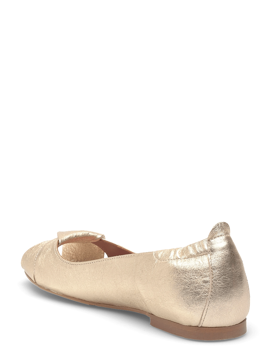 Billi Bi - Ballerina - platta sandaler - gold crackele - 2