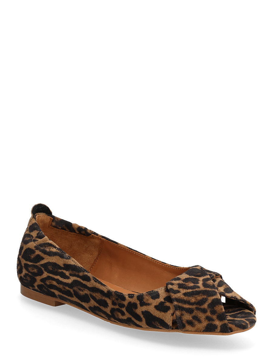 Billi Bi - Ballerina - flade sandaler - leopardo cuoio suede - 0