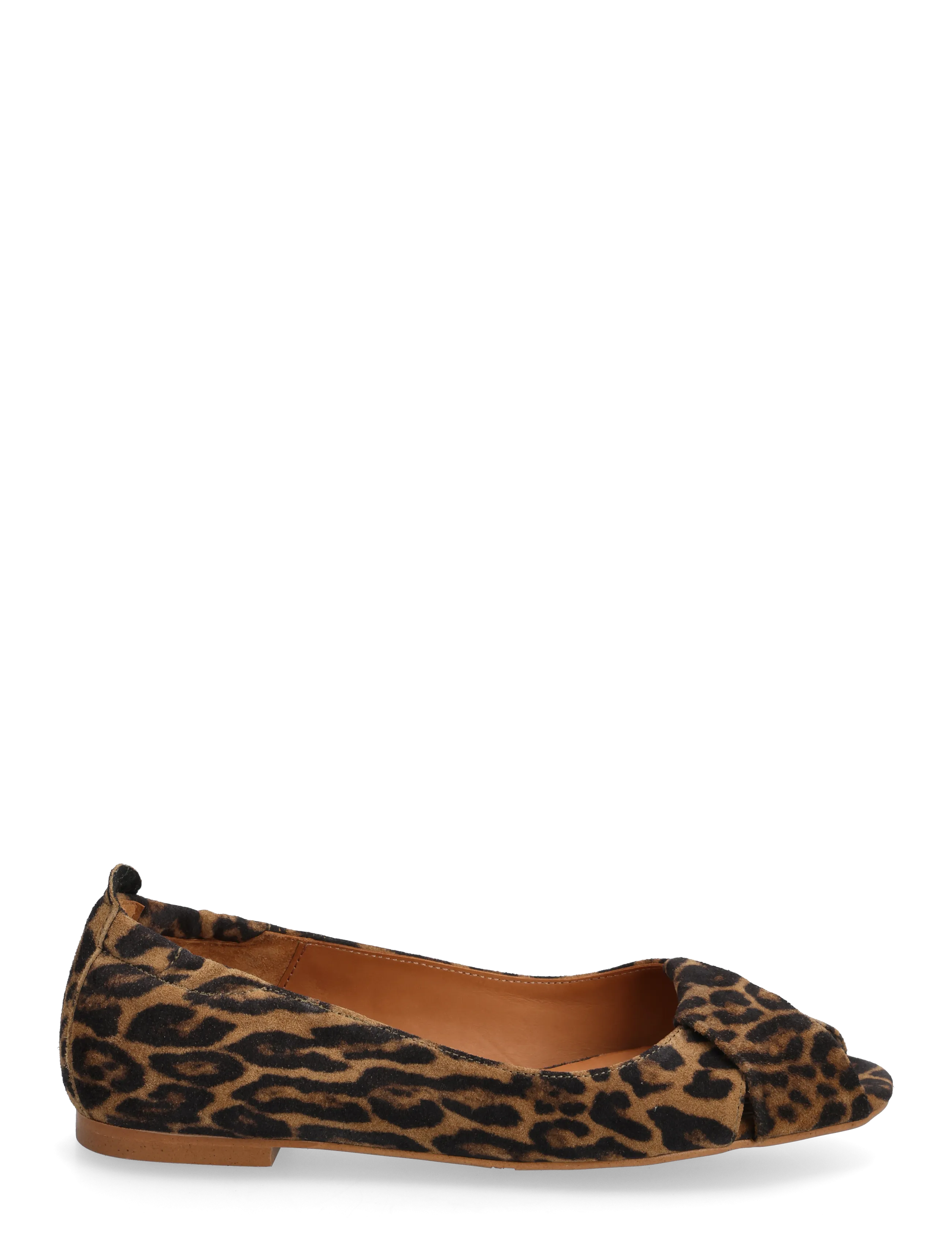 Billi Bi - Ballerina - flat sandals - leopardo cuoio suede - 1