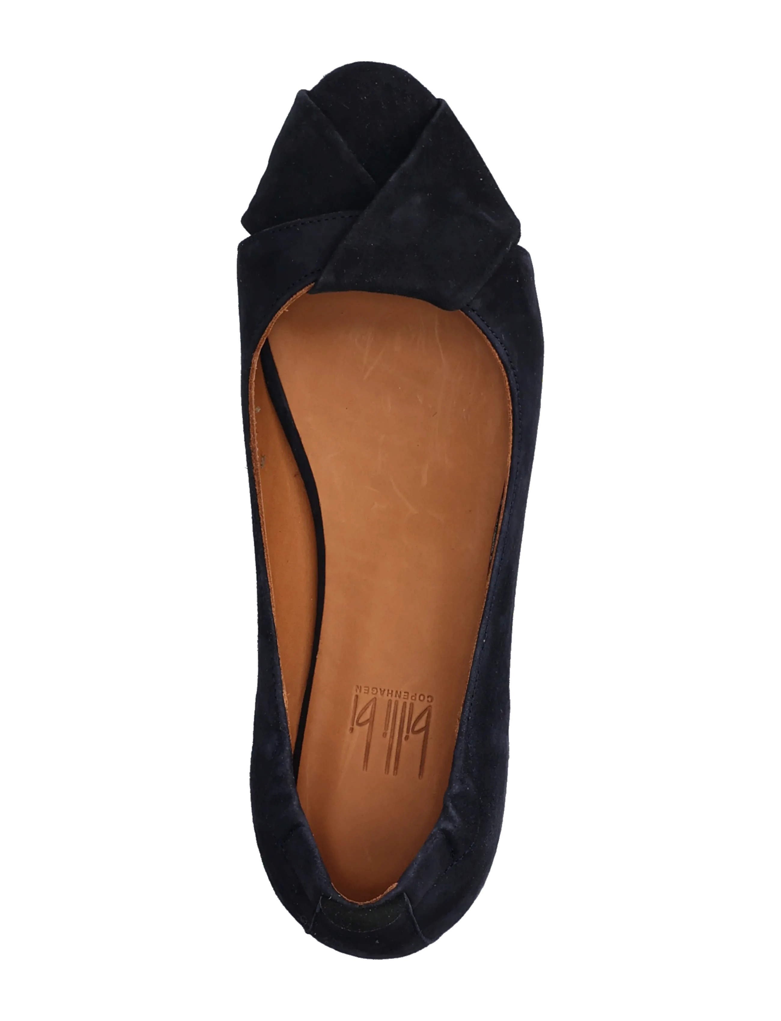 Billi Bi - Ballerina - lygiapadės basutės - navy suede - 3