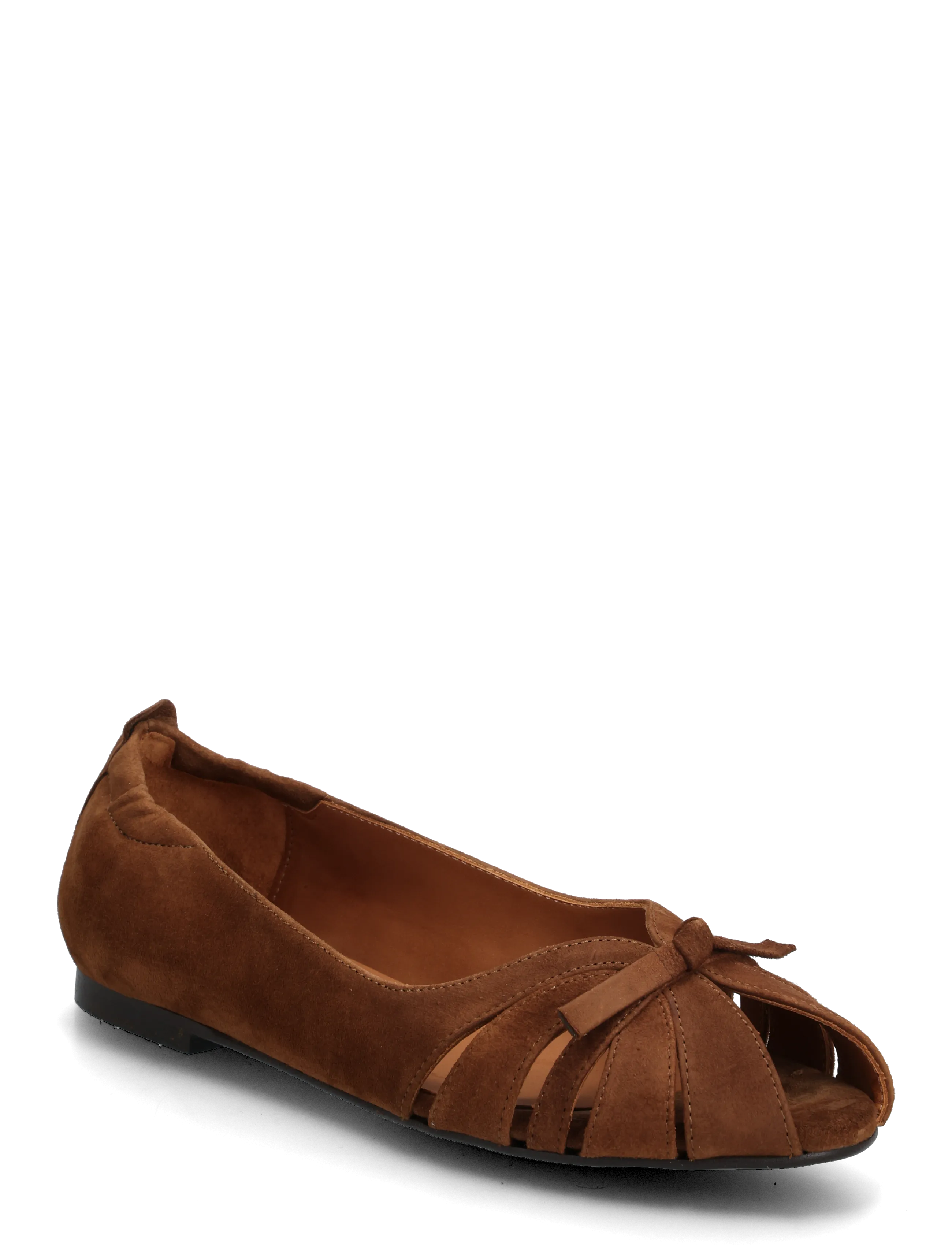 Billi Bi Ballerina - Sandaalid - DARK COGNAC  SUEDE / brown