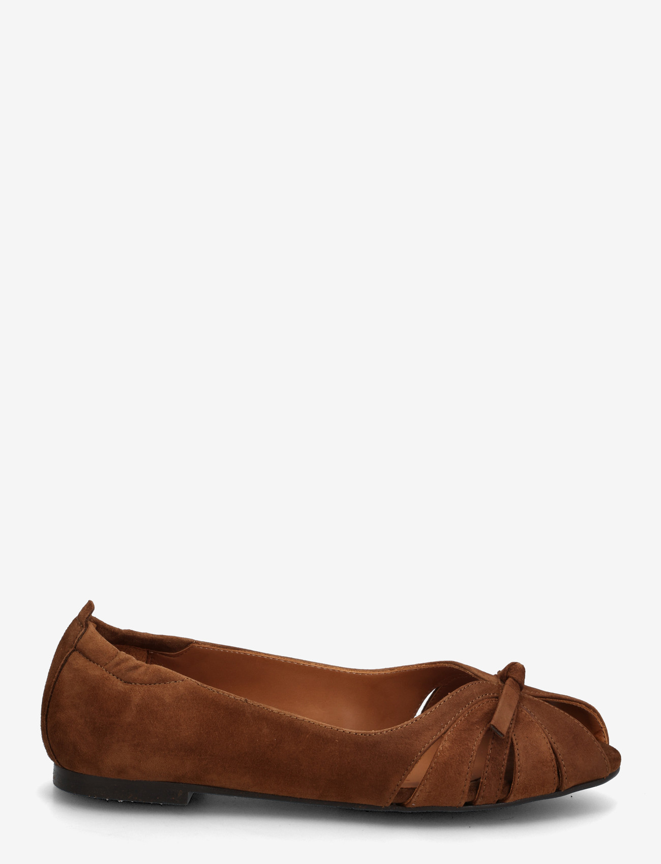 Billi Bi - Ballerina - kontsata sandaalid - dark cognac  suede - 1