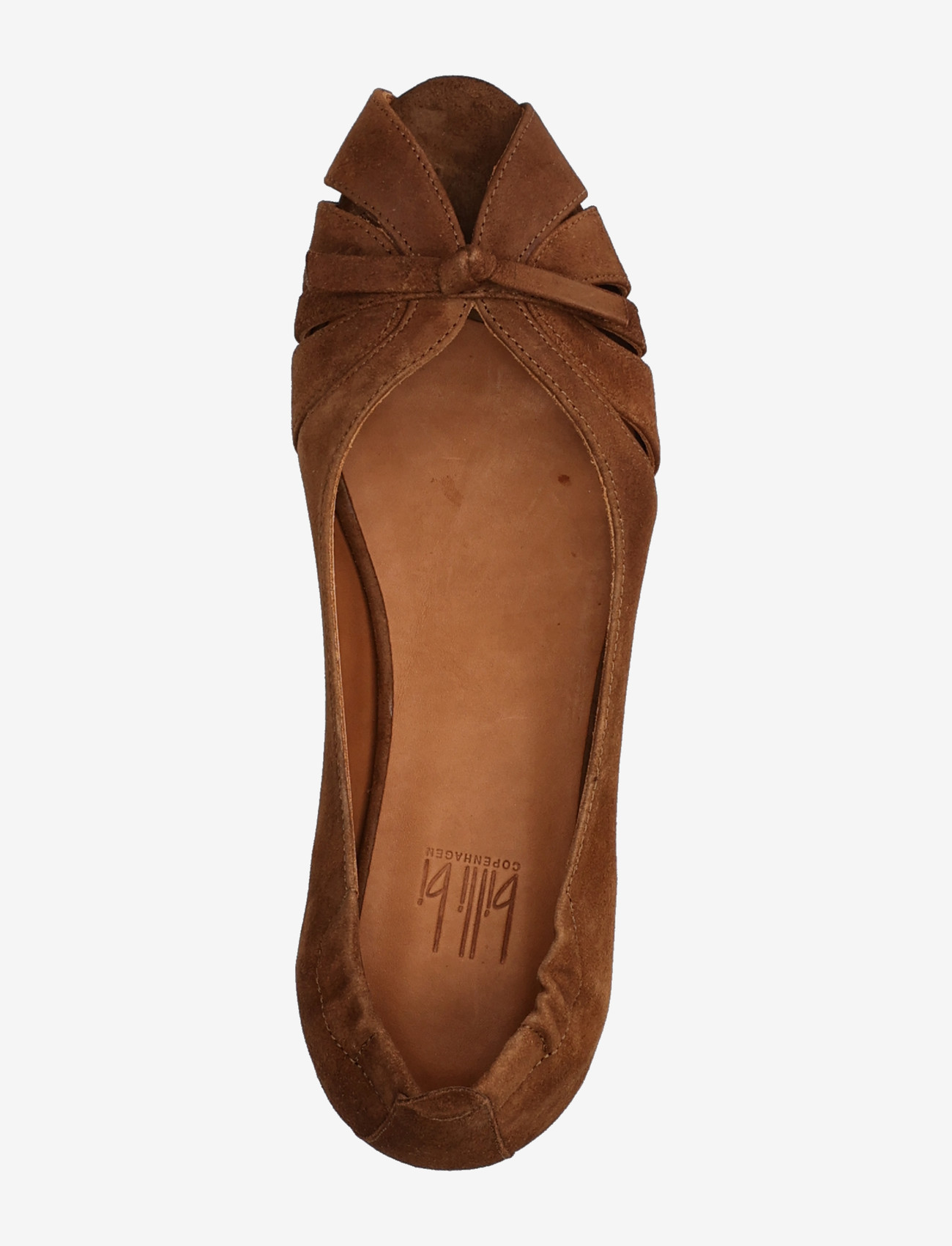 Billi Bi - Ballerina - kontsata sandaalid - dark cognac  suede - 3