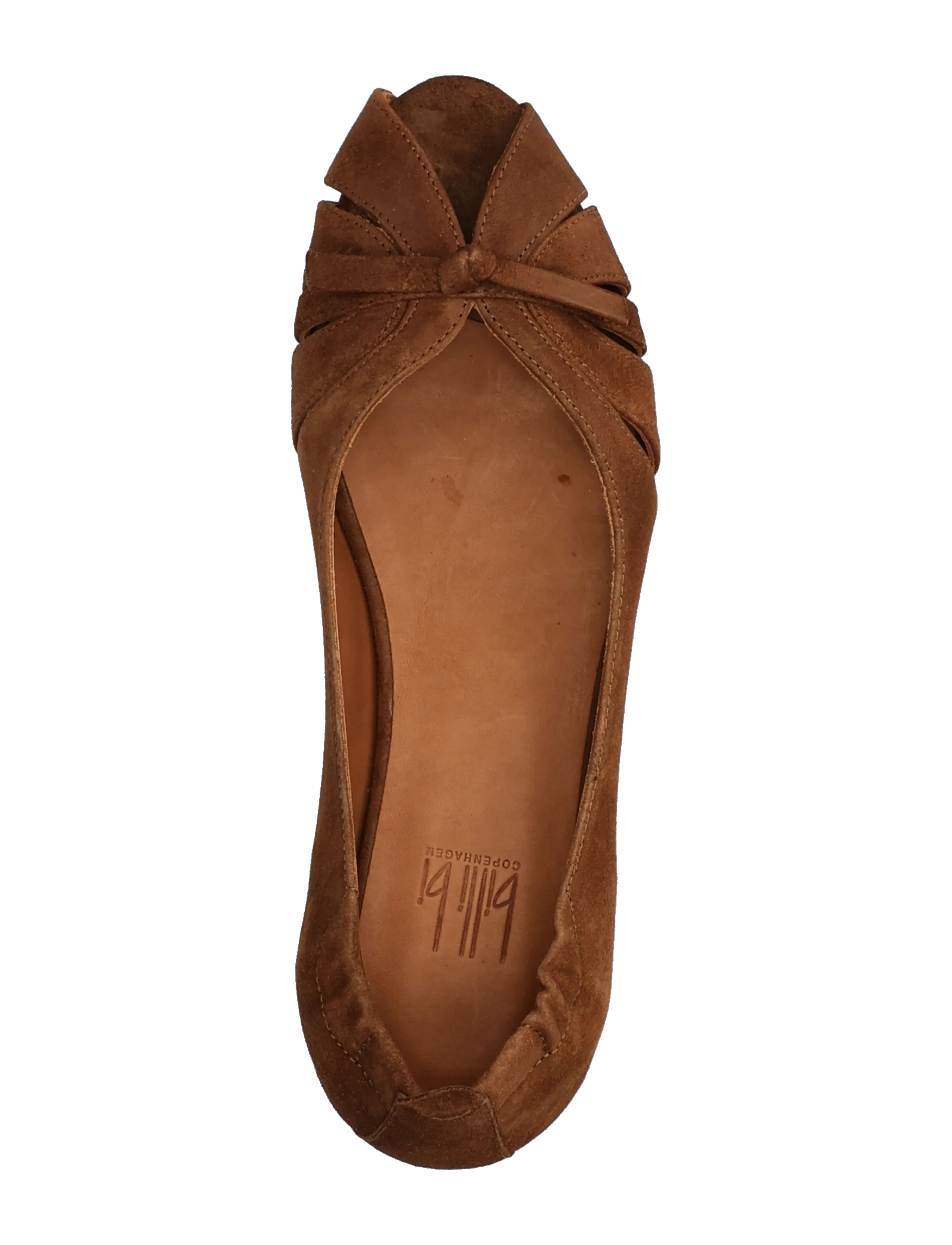 Billi Bi - Ballerina - flat sandals - dark cognac  suede - 3