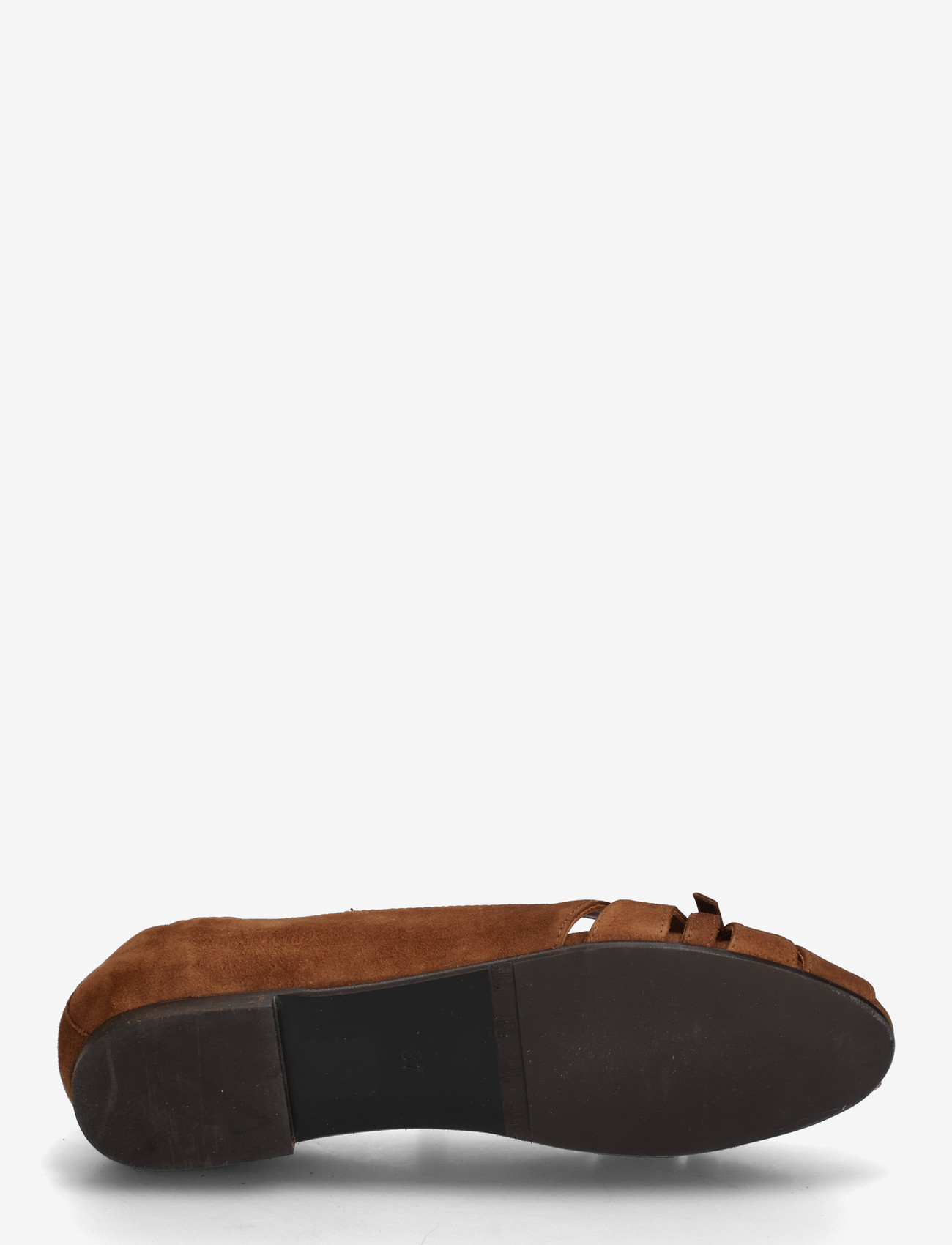 Billi Bi - Ballerina - kontsata sandaalid - dark cognac  suede - 4