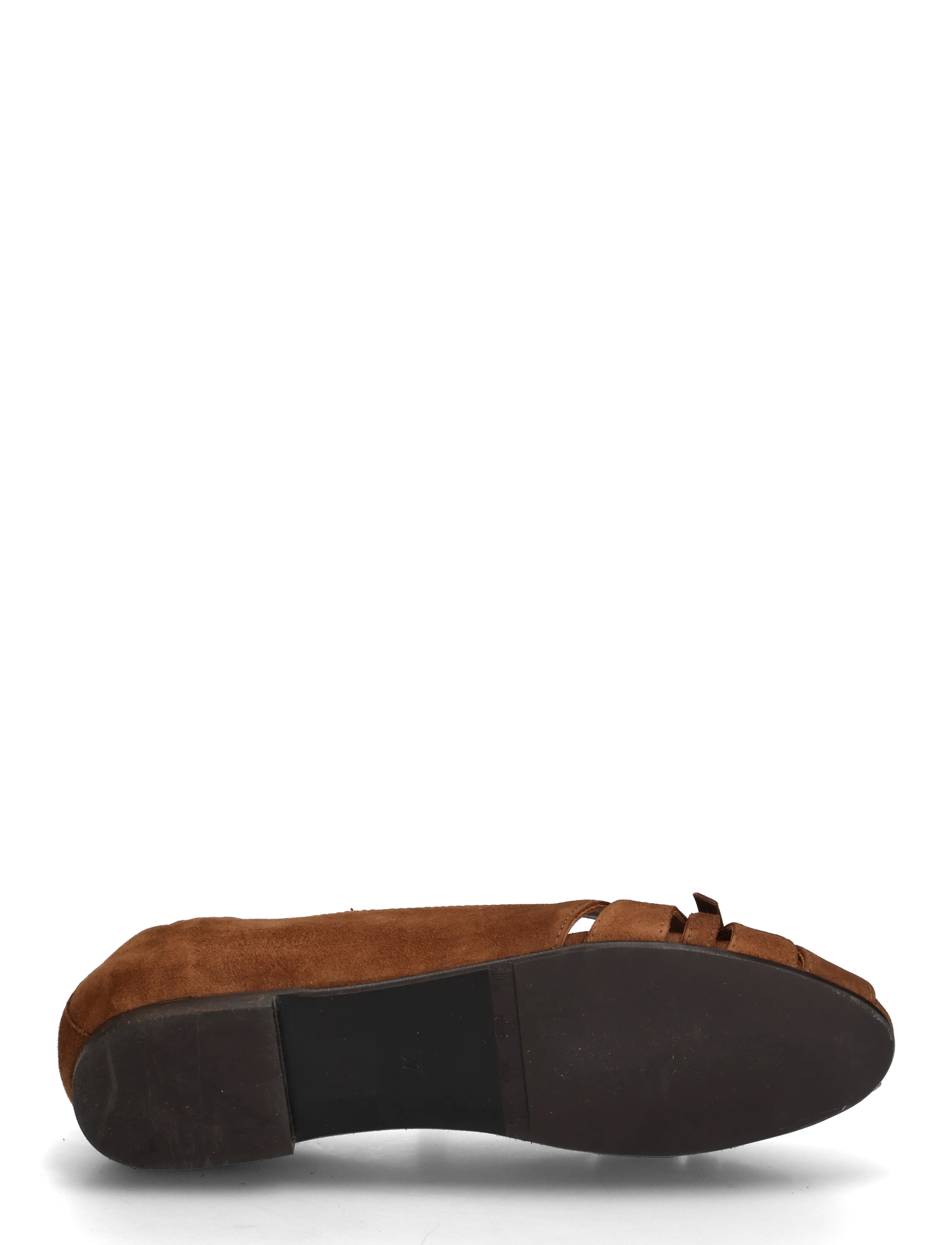 Billi Bi - Ballerina - flat sandals - dark cognac  suede - 4