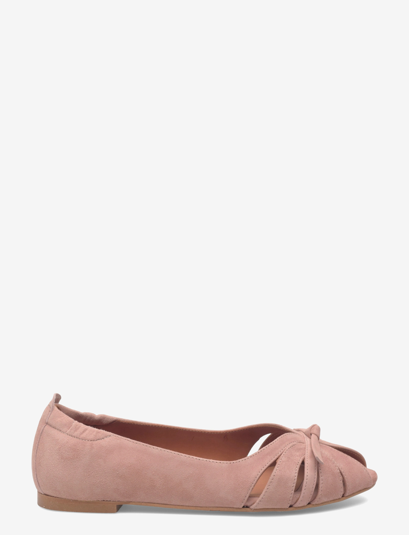 Billi Bi - Ballerina - flade sandaler - dark pink suede - 1
