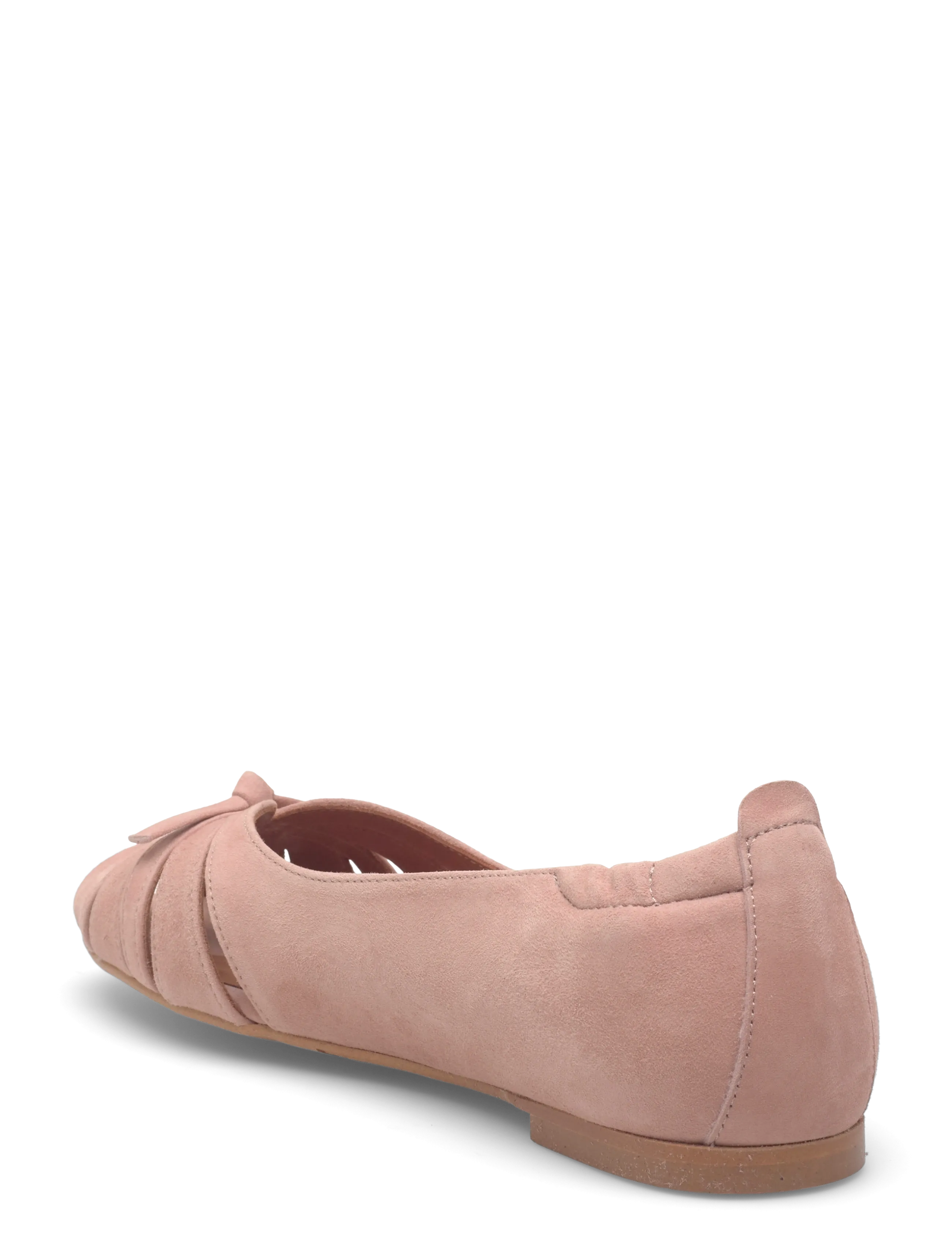 Billi Bi - Ballerina - platta sandaler - dark pink suede - 2