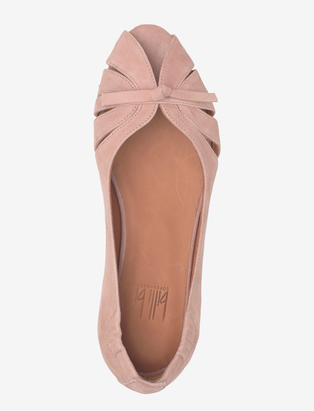 Billi Bi - Ballerina - flade sandaler - dark pink suede - 3