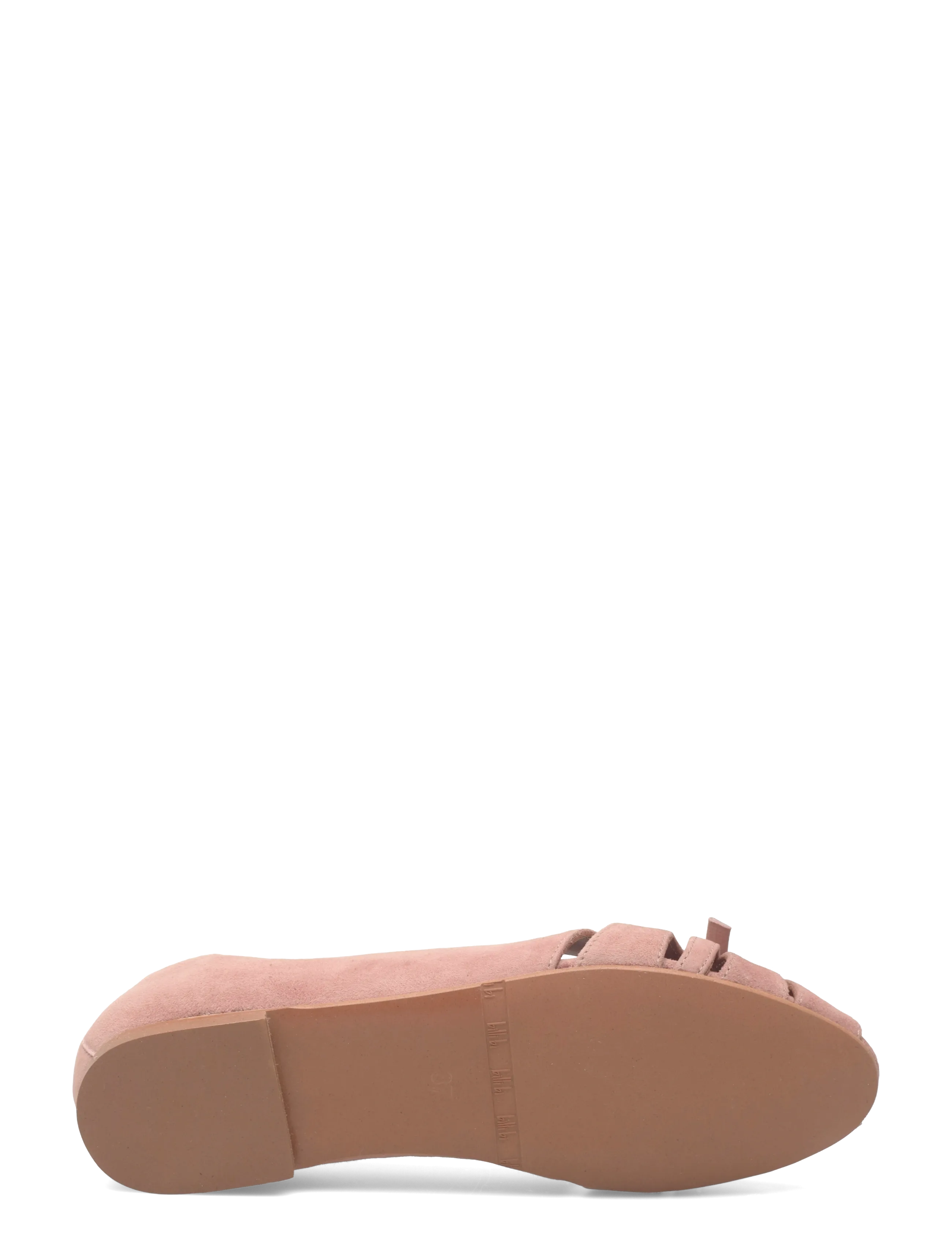 Billi Bi - Ballerina - platta sandaler - dark pink suede - 4
