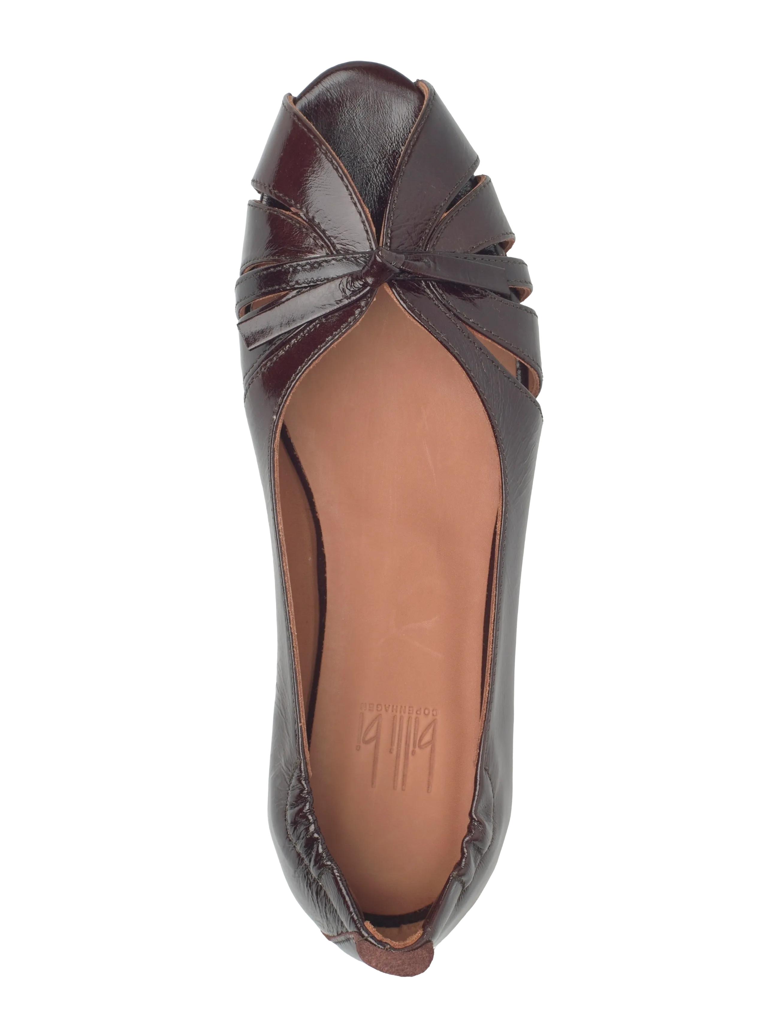 Billi Bi - Ballerina - flache sandalen - mogano naplack - 3