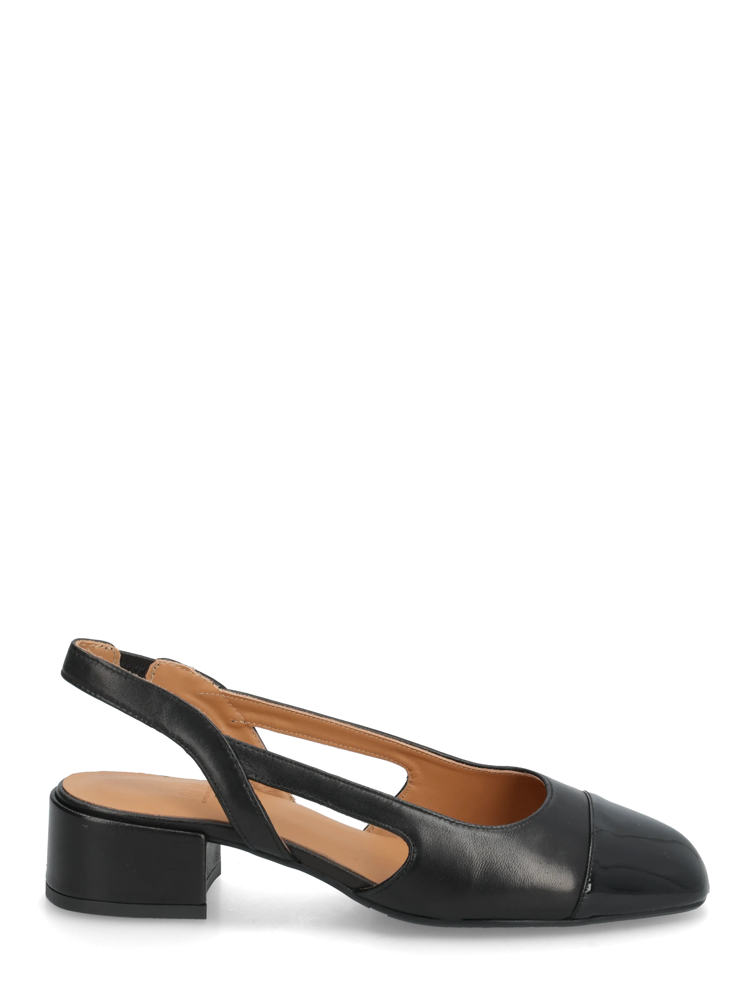 Billi Bi - Sling back - heeled slingbacks - black patent/black nappa - 1