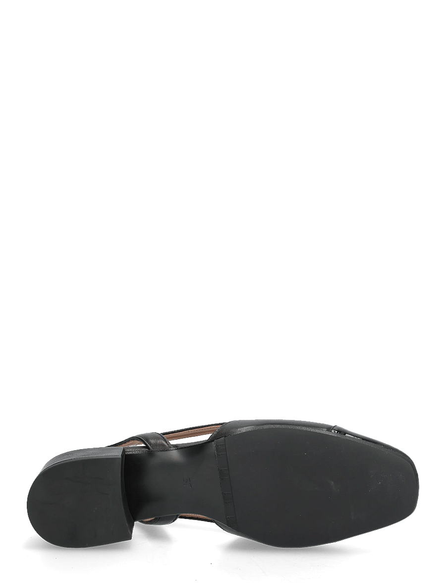 Billi Bi - Sling back - slingbacks mit absatz - black patent/black nappa - 4