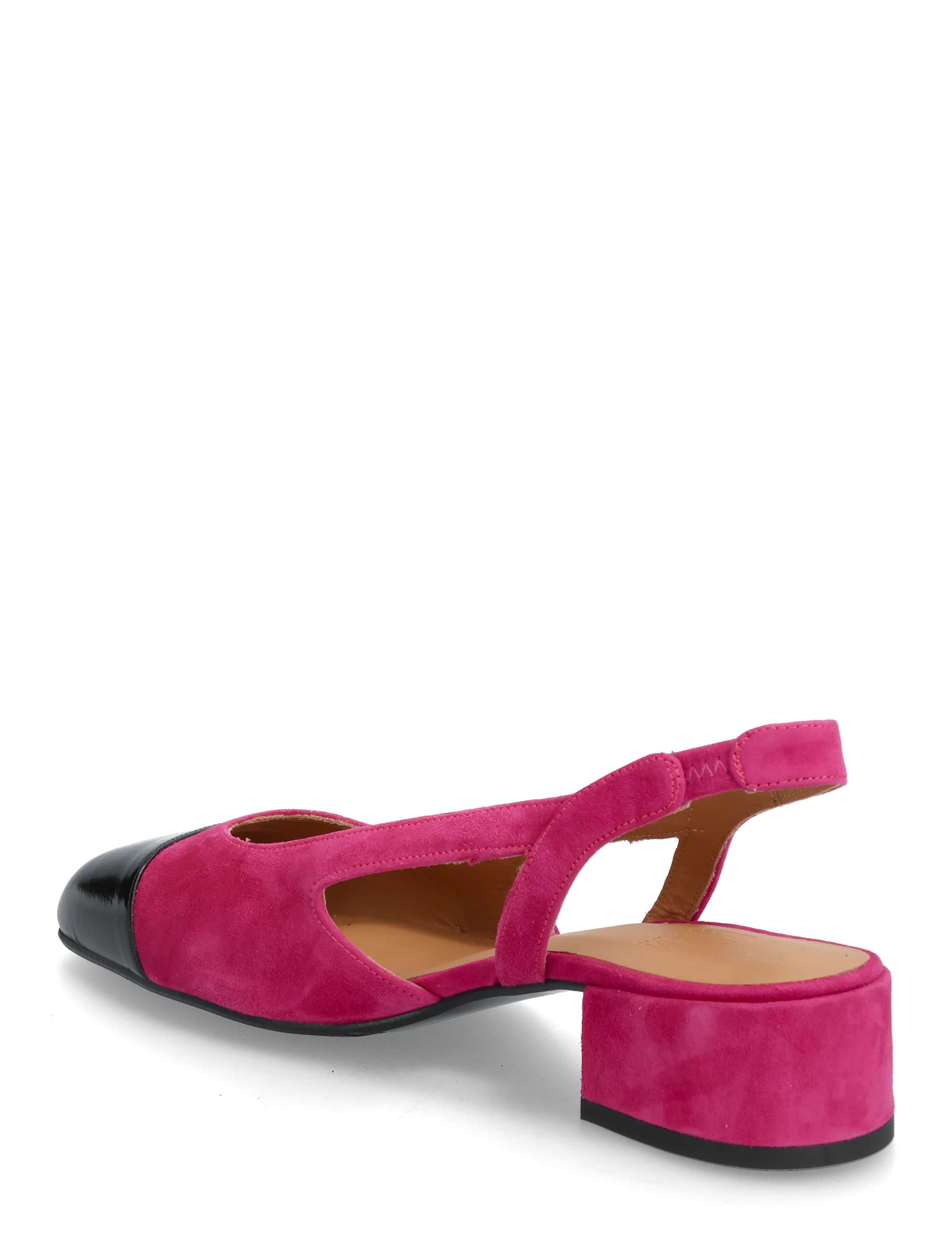 Billi Bi - Sling back - heeled slingbacks - black patent/fuxia suede - 2