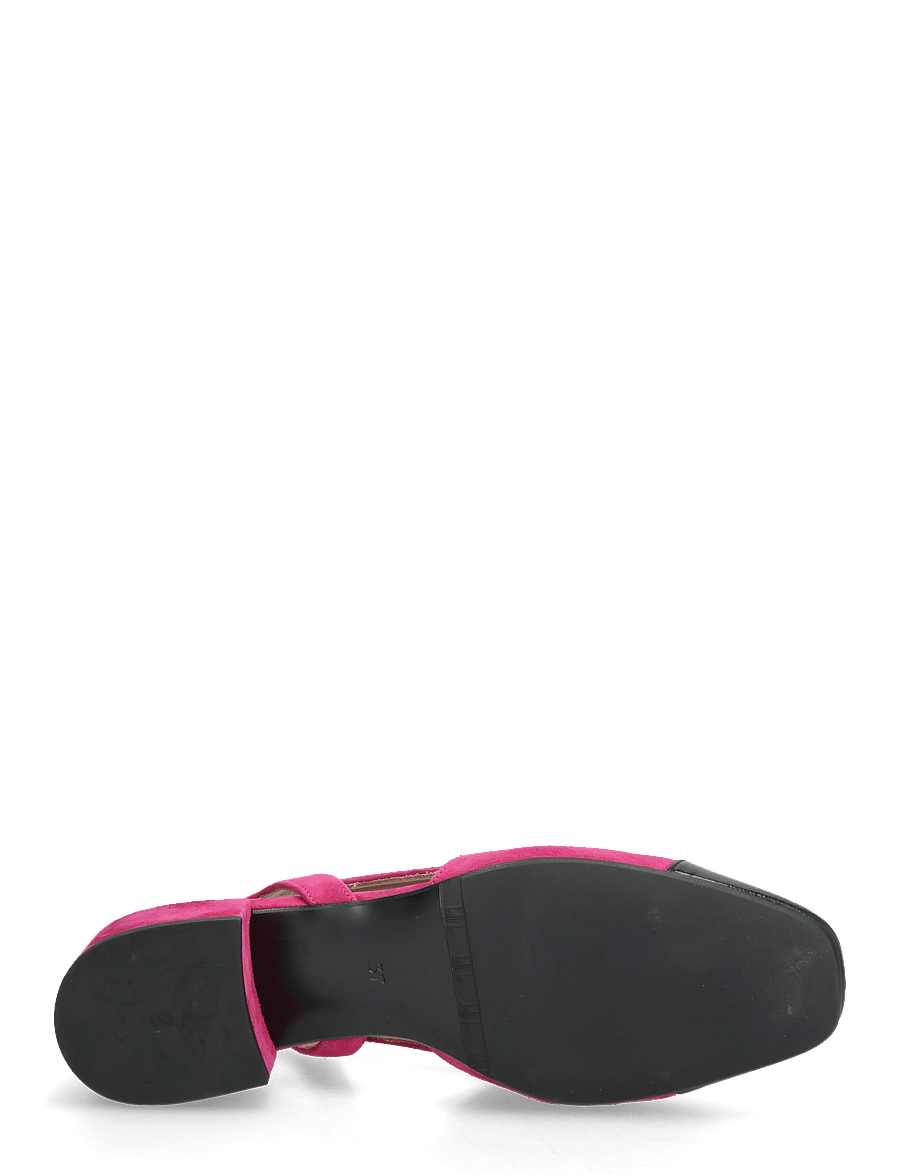 Billi Bi - Sling back - högklackade slingbacks - black patent/fuxia suede - 4
