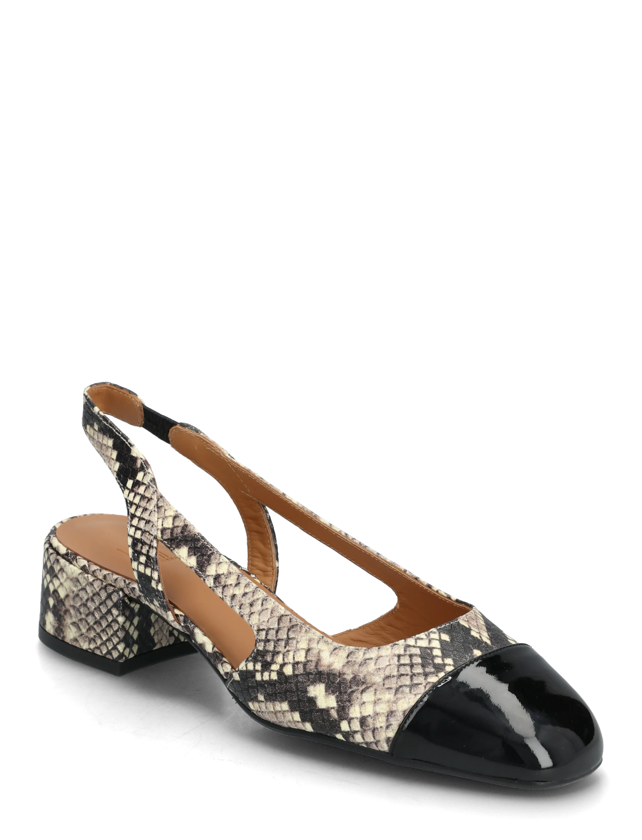 Billi Bi Sling Back, 39, Multi/patterned, Sling Backs > Heeled Slingbacks, Dame