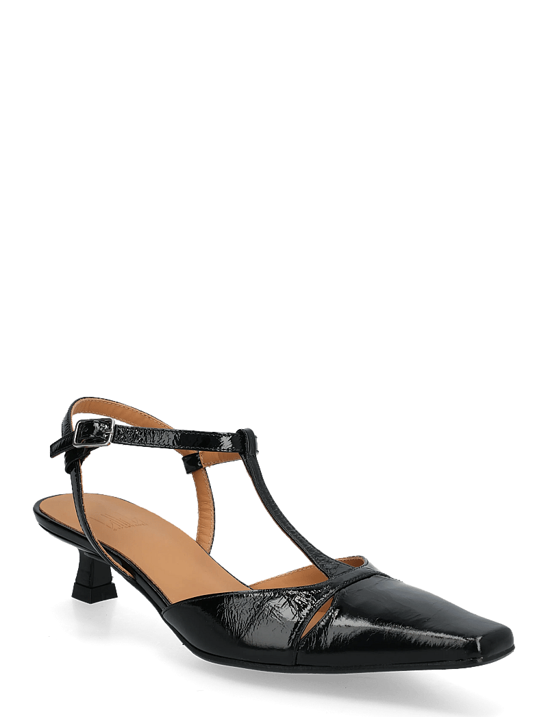 Billi Bi - Sling back - slingbacks mit absatz - black naplack - 0