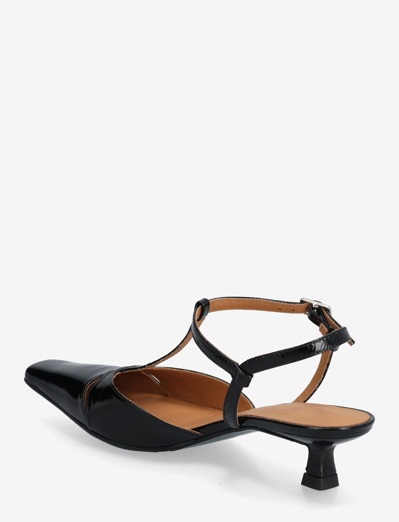 Billi Bi - Sling back - slingbacks mit absatz - black naplack - 2
