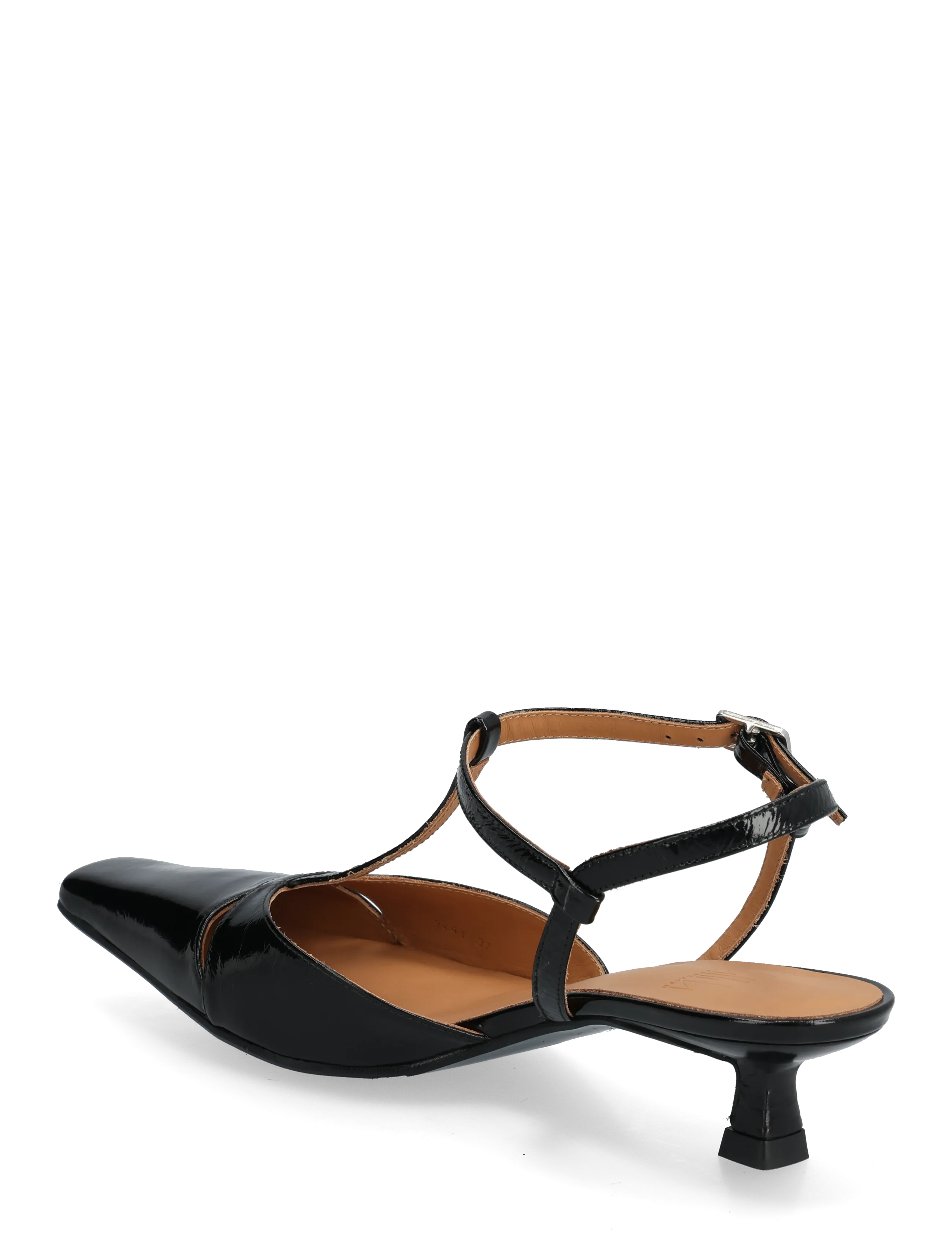 Billi Bi - Sling back - högklackade slingbacks - black naplack - 2