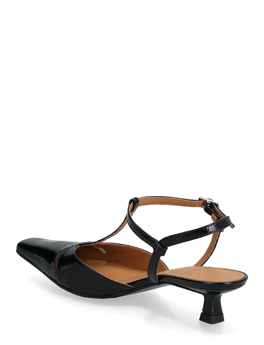 Billi Bi - Sling back - slingbacks mit absatz - black naplack - 2