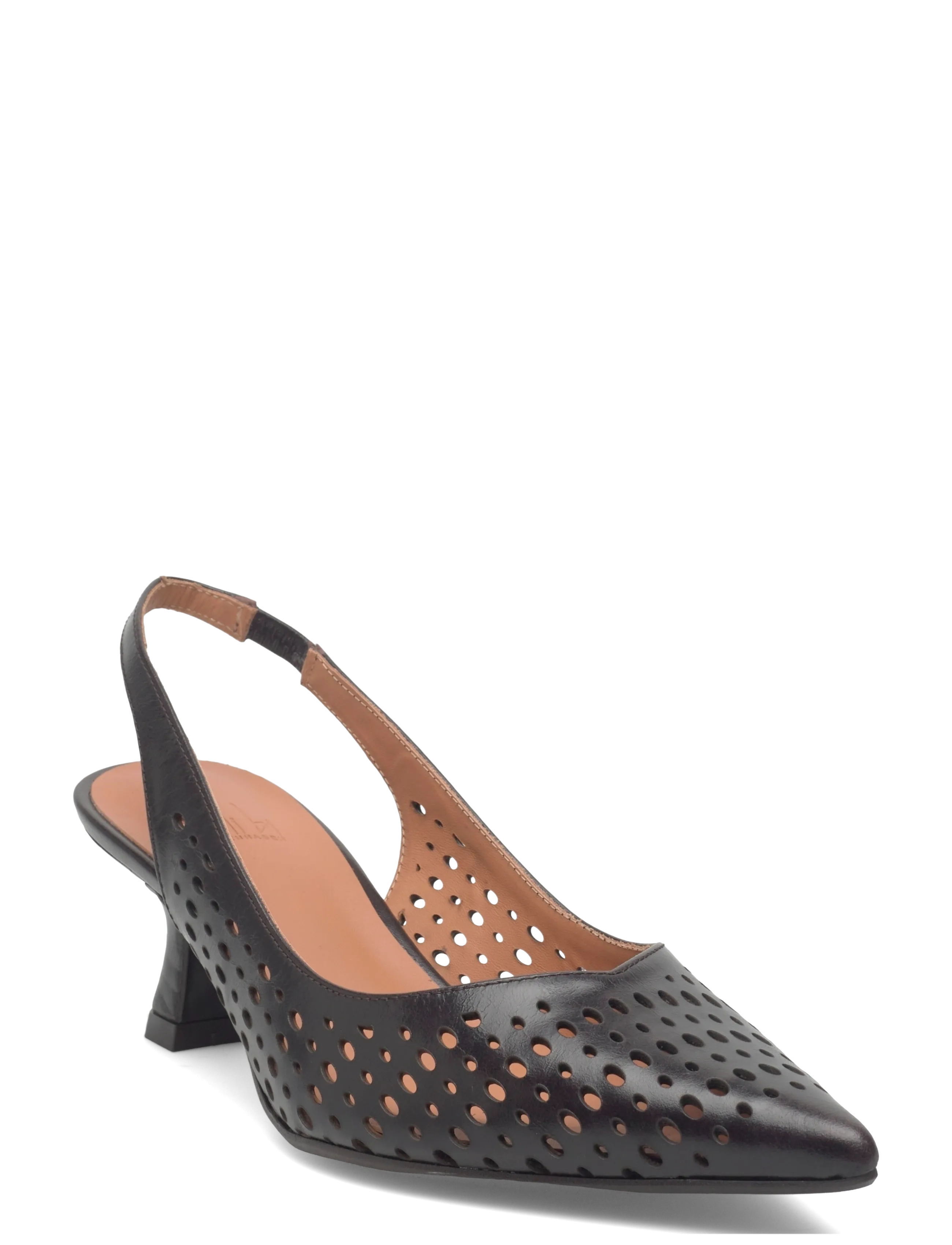 Billi Bi Sling Back, 40, Black, Hæle > Pumps, Dame