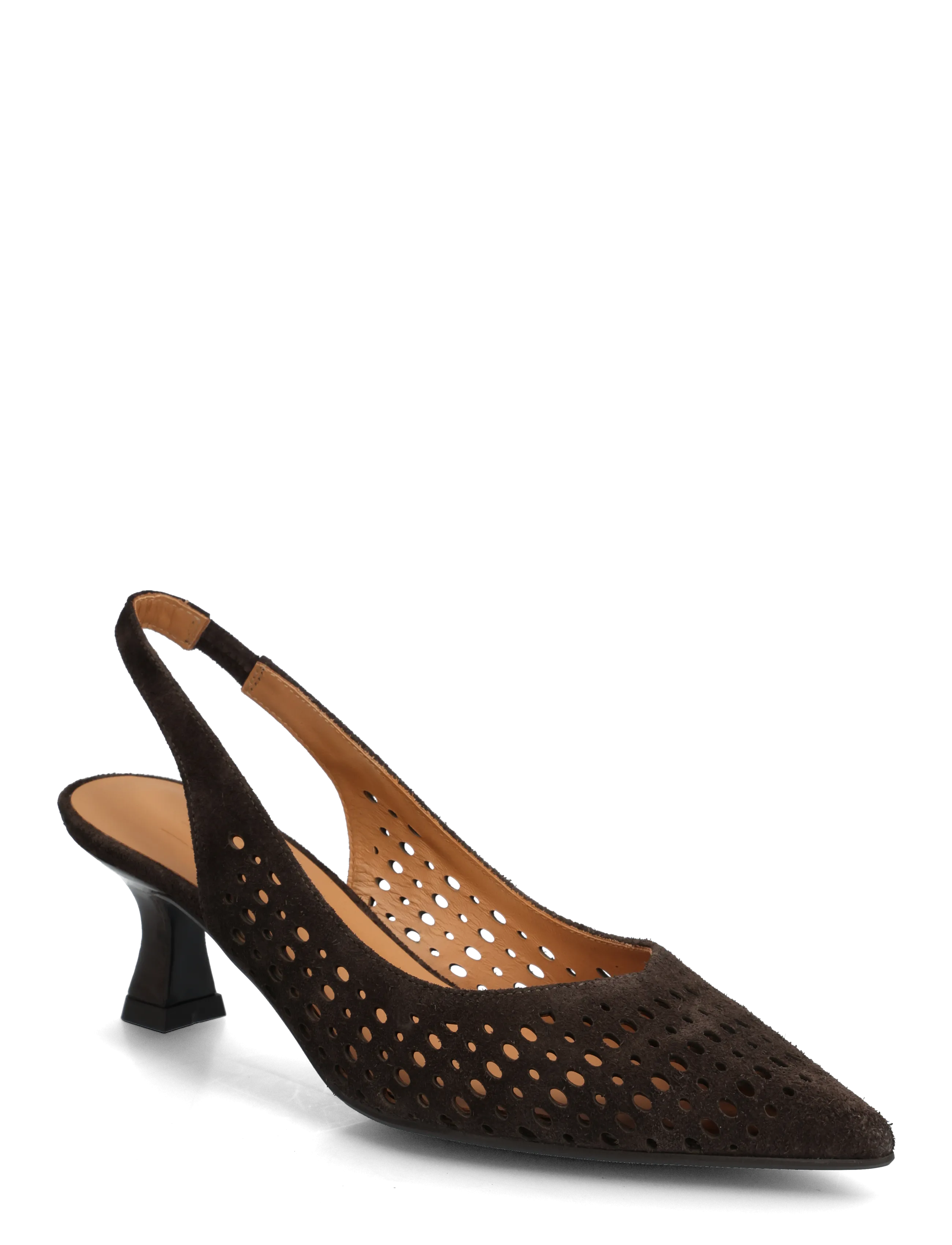Billi Bi Sling Back, 40, Black, Hæle > Pumps, Dame