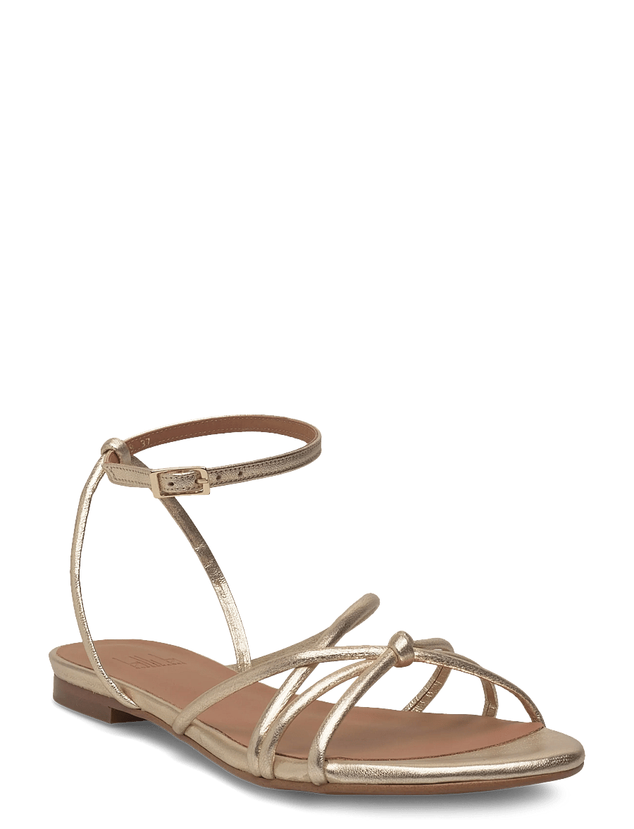 Billi Bi - Sandals - flache sandalen - gold nappa - 0